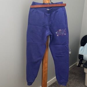 Puma Kids Purple Joggers